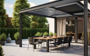 Pergola Shade Over Patio