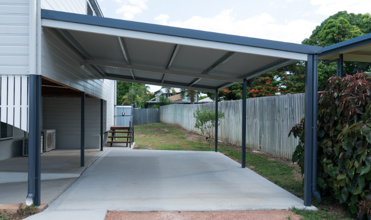 Modern Flat Roof And Single Slope Carports (1)